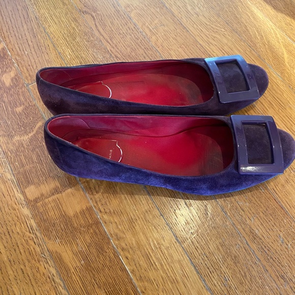 Roger Vivier purple flats - Picture 2 of 5